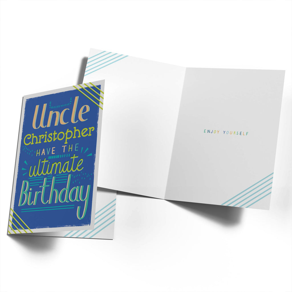 Classic Birthday Uncle Editable Ultimate