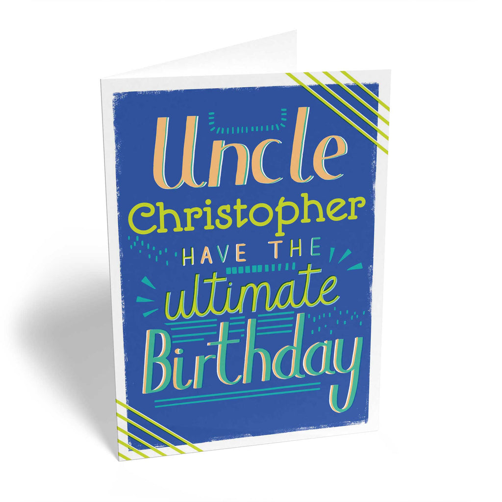 Classic Birthday Uncle Editable Ultimate