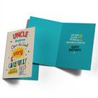 Funny Birthday Uncle Editable Open Carefully Text