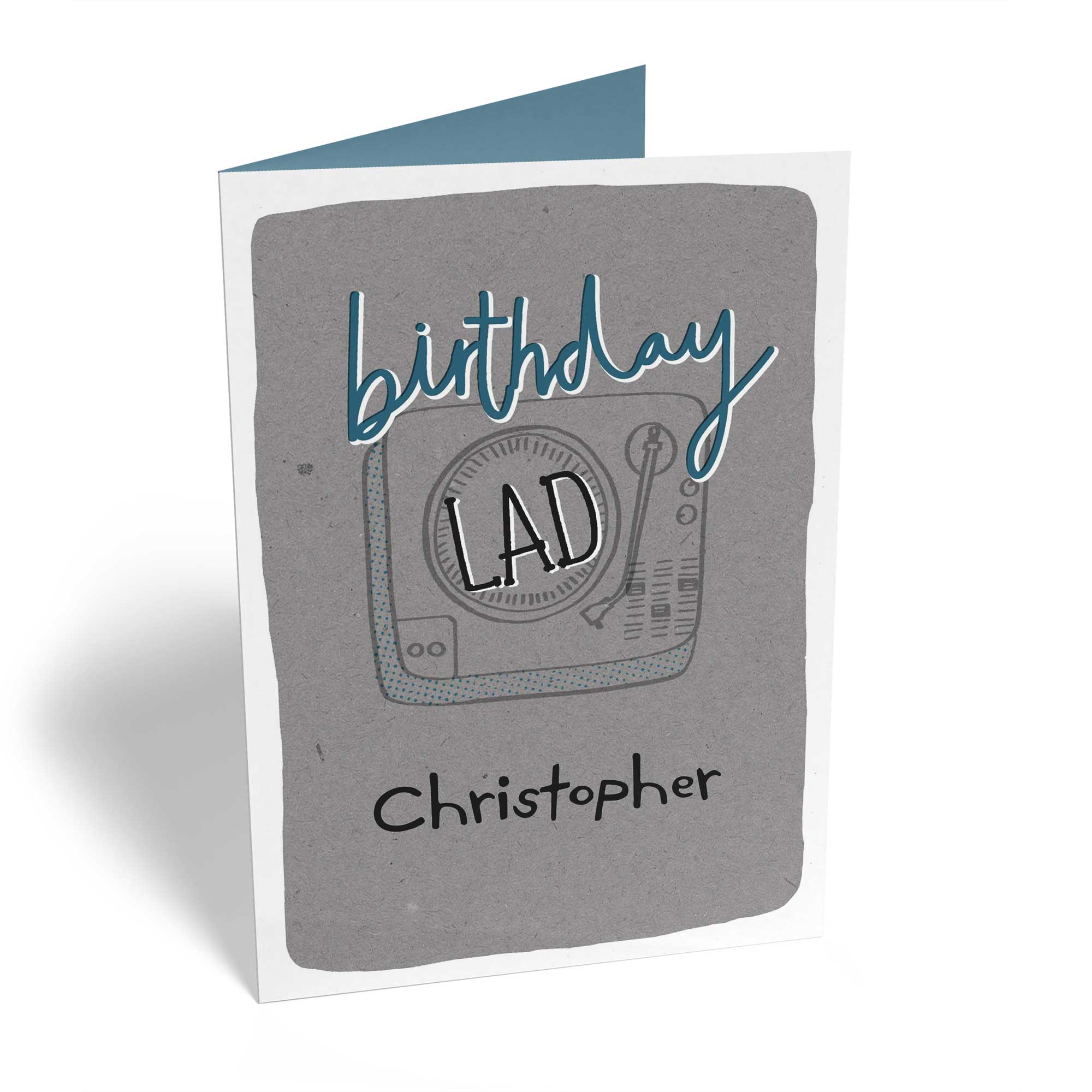 Modern Birthday For Him Editable Lad