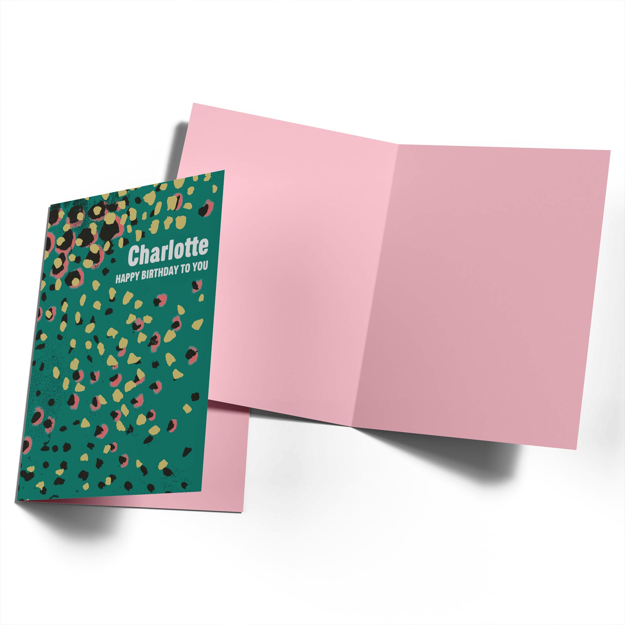 Modern Birthday Editable For Her Abstract