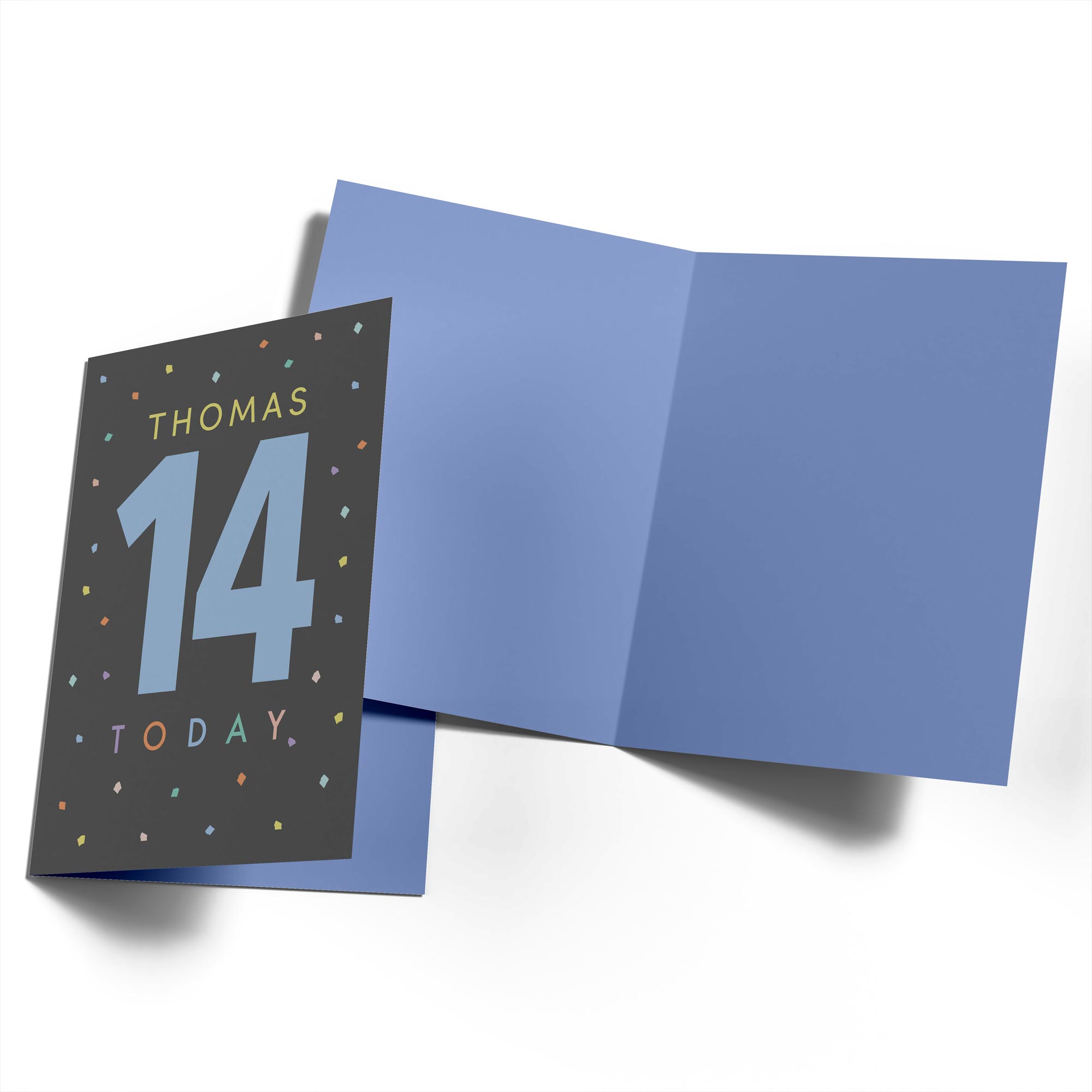 Confetti Polka Dot 14th Birthday Custom