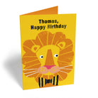 Fun Lion Bowtie Kids Birthday