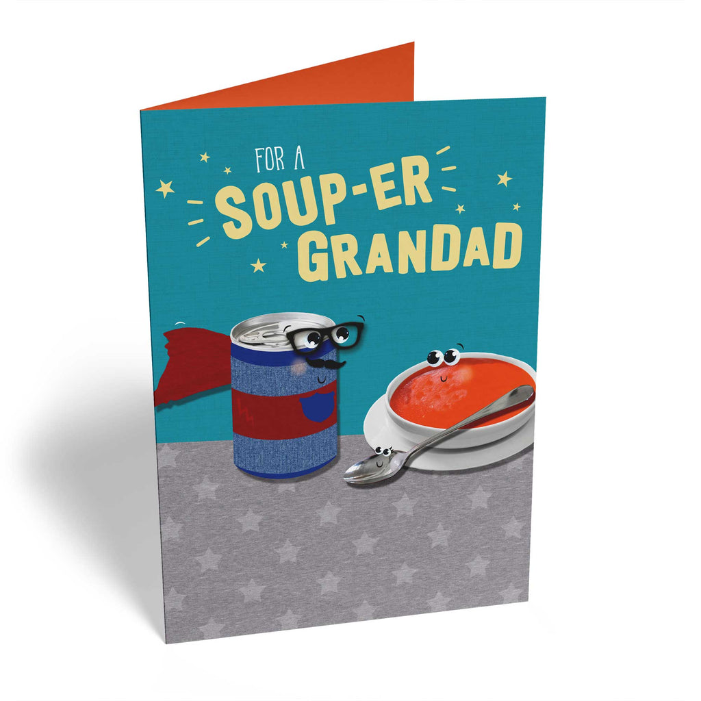 Funny Grandad Soup Custom Birthday