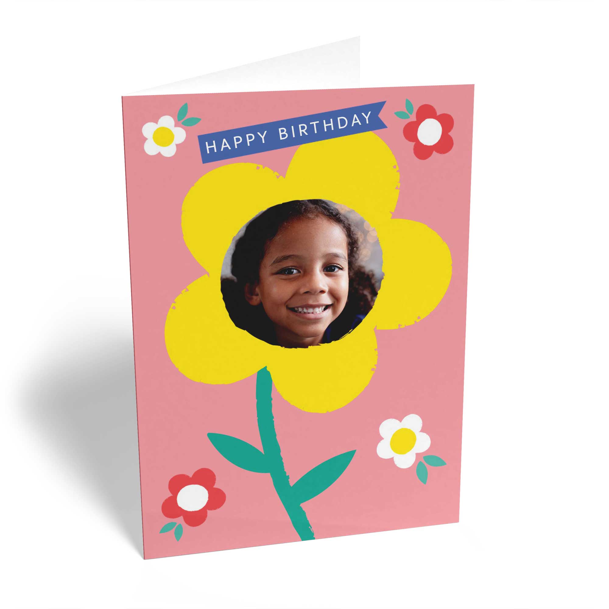 Flower Photo Custom Birthday