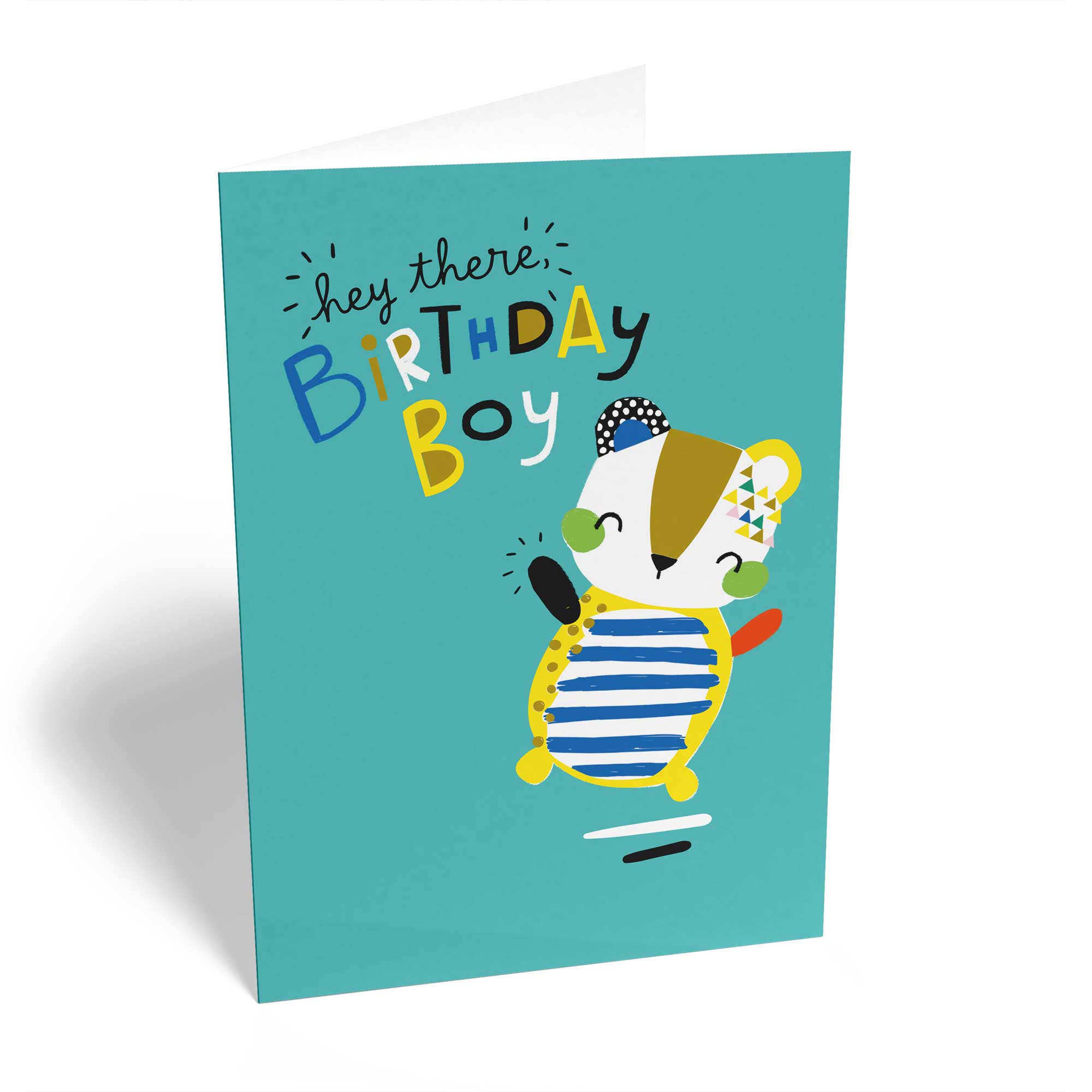 Cute Tiger Birthday Card