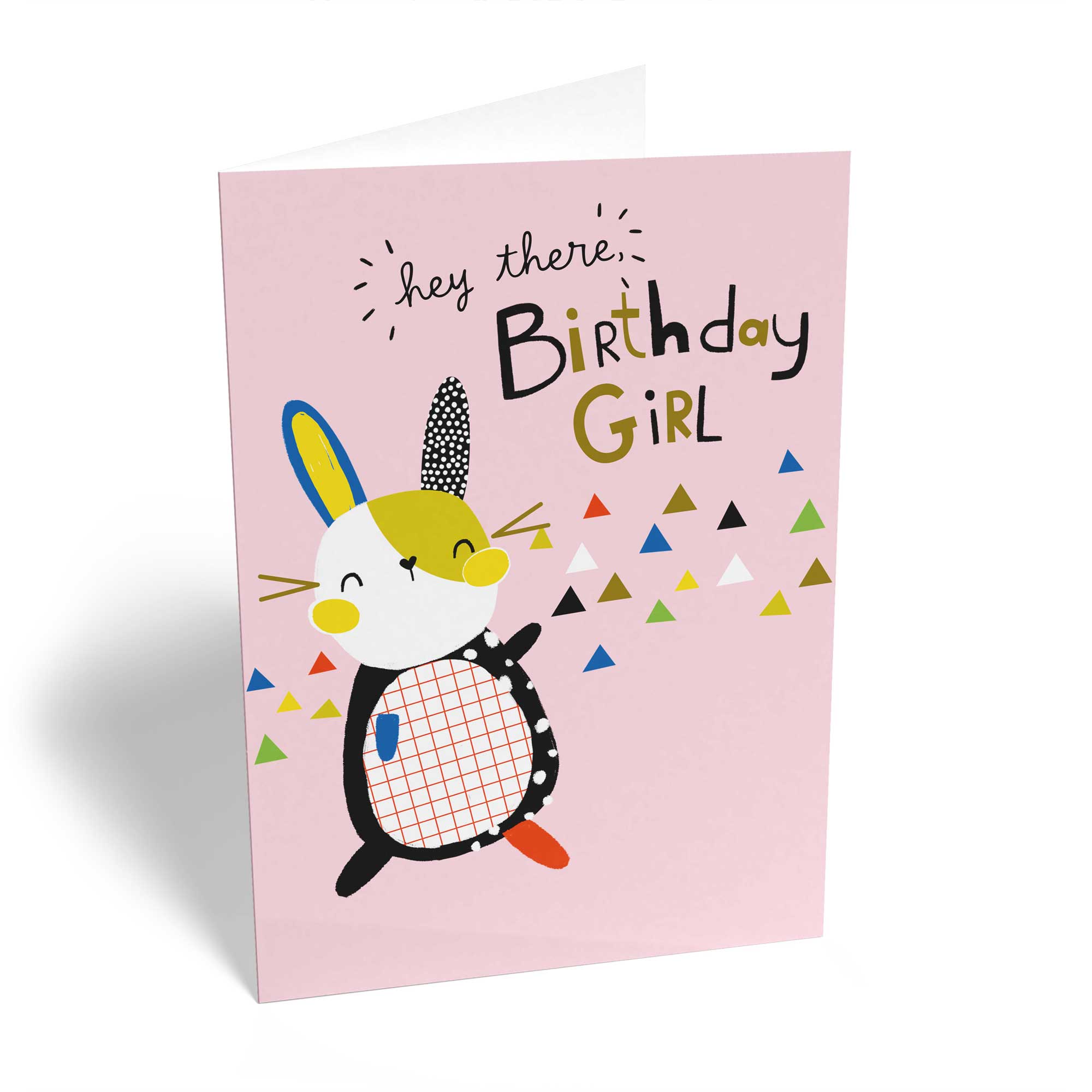 Cute Rabbit Birthday Girl