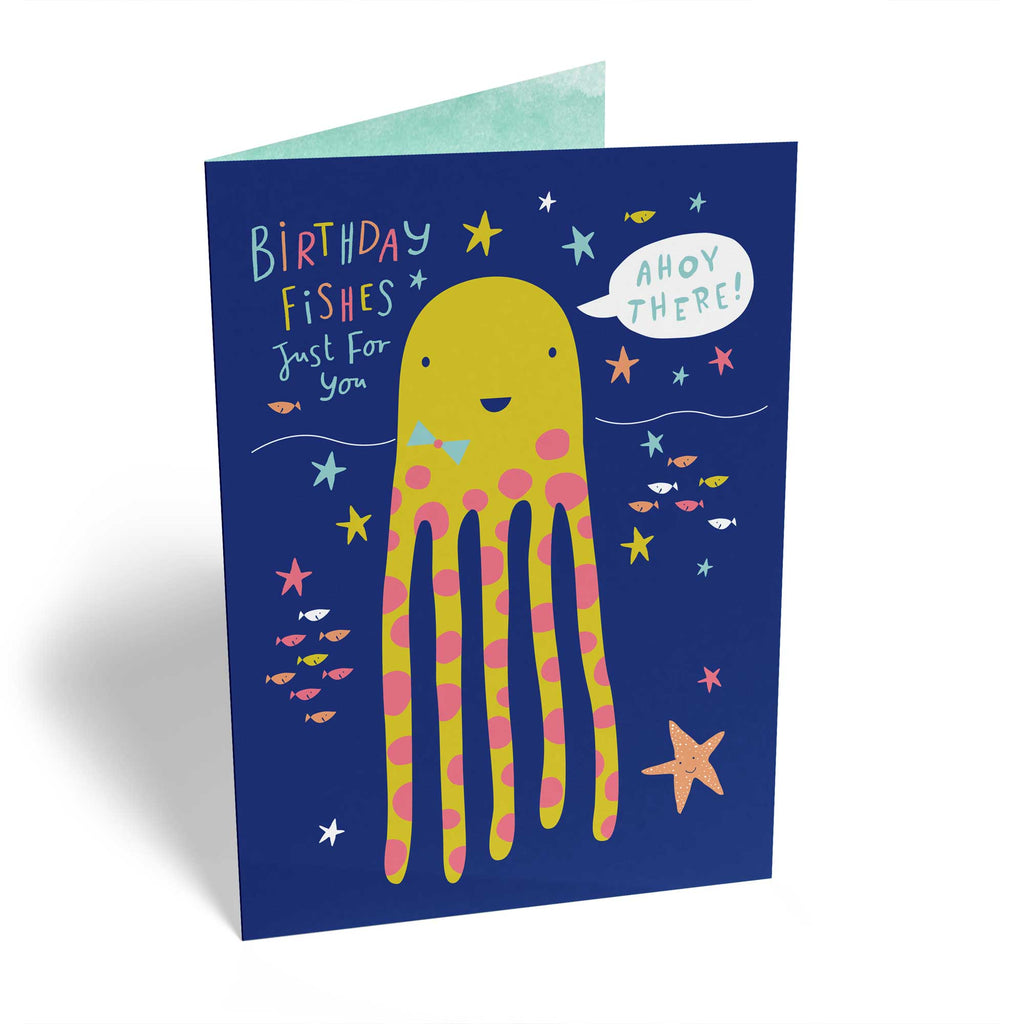Octopus Best Fishes Birthday