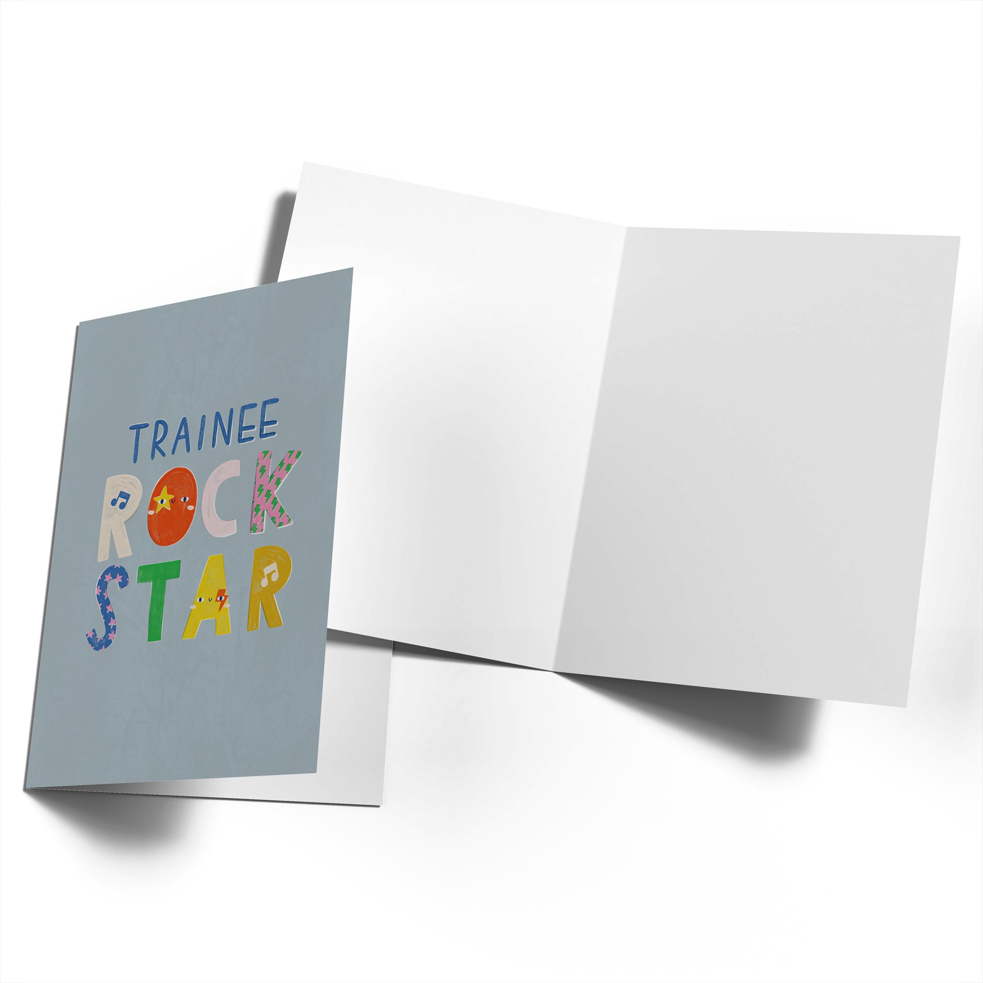 Trainee Rock Star Birthday Card