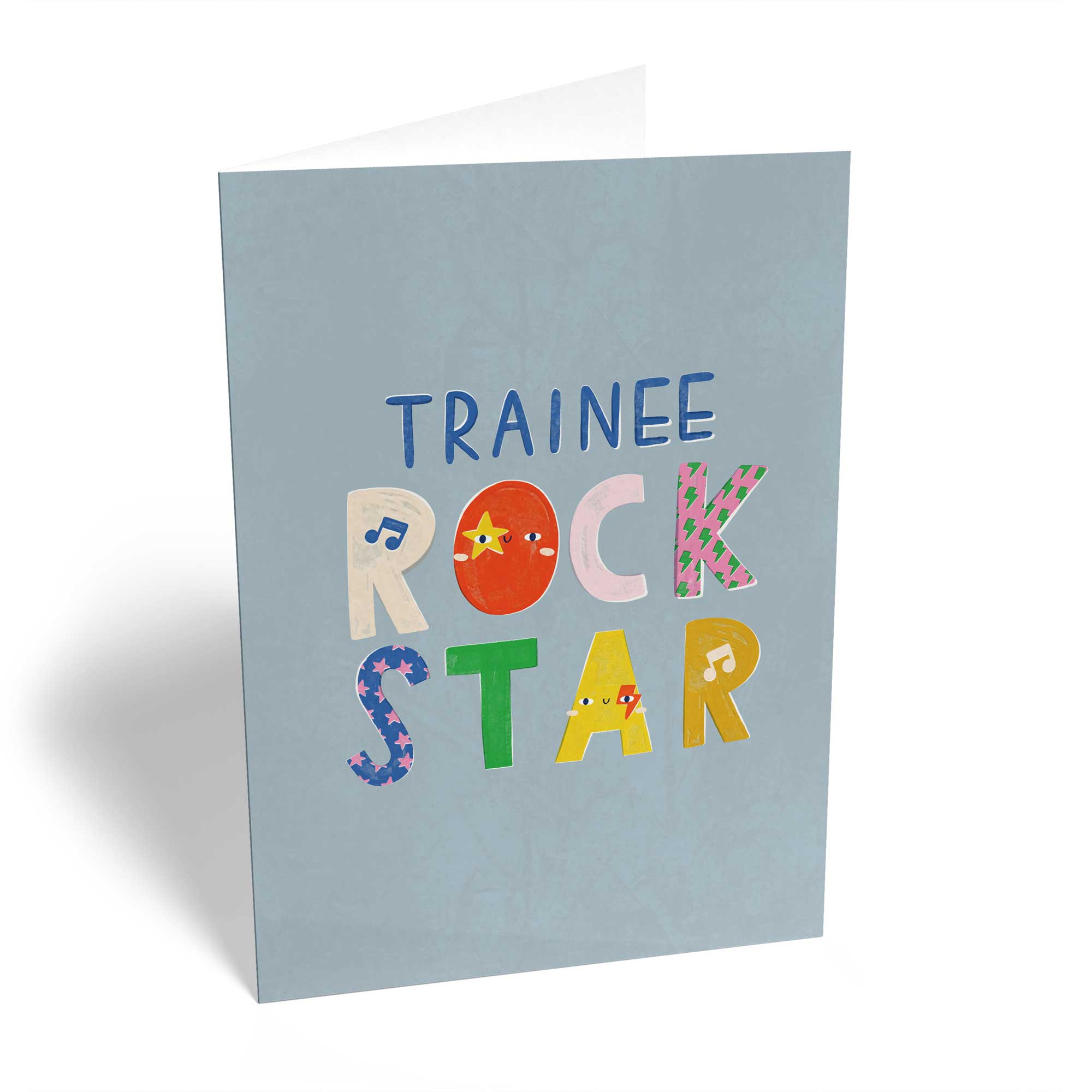 Trainee Rock Star Birthday Card