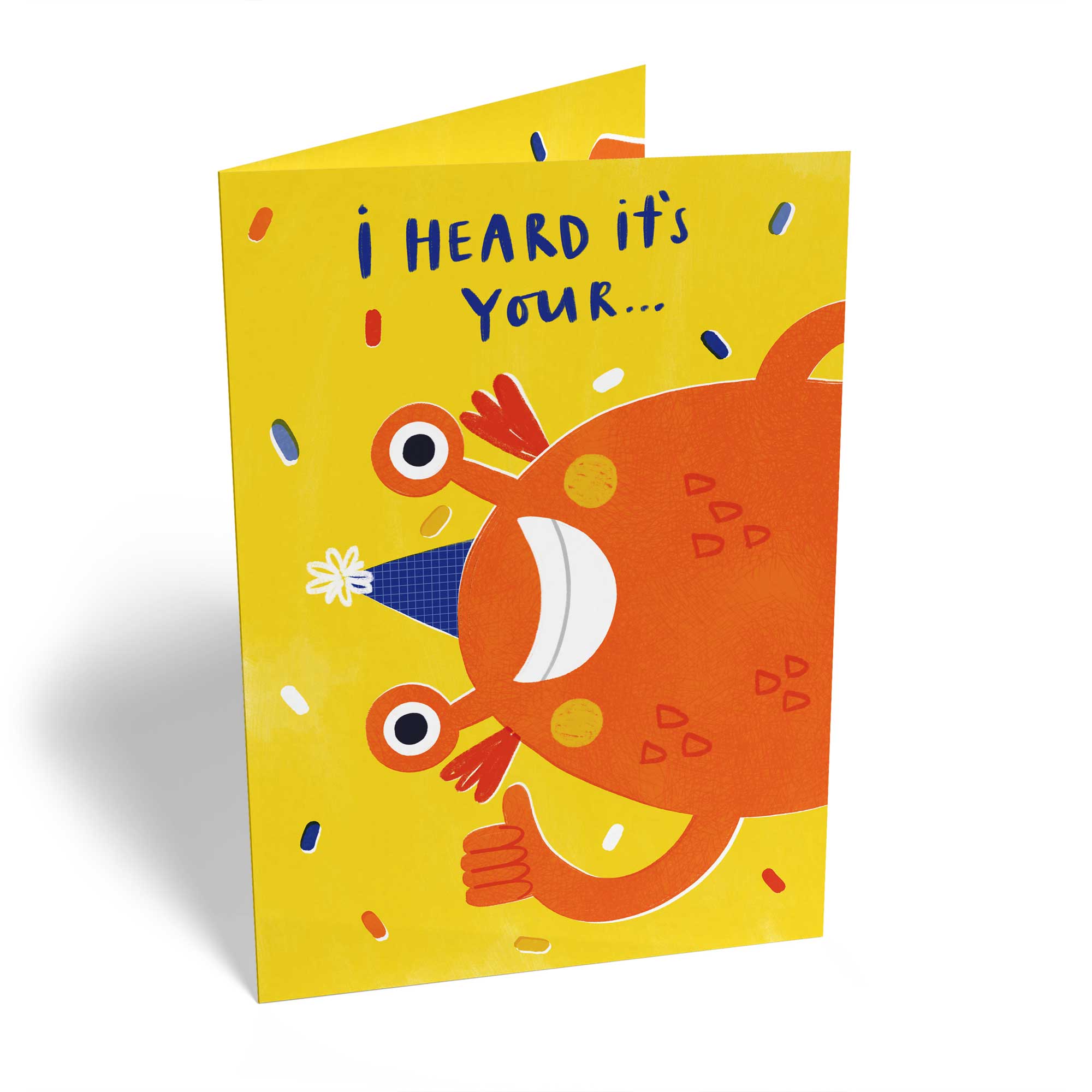 Fun Monster Kids Birthday Card