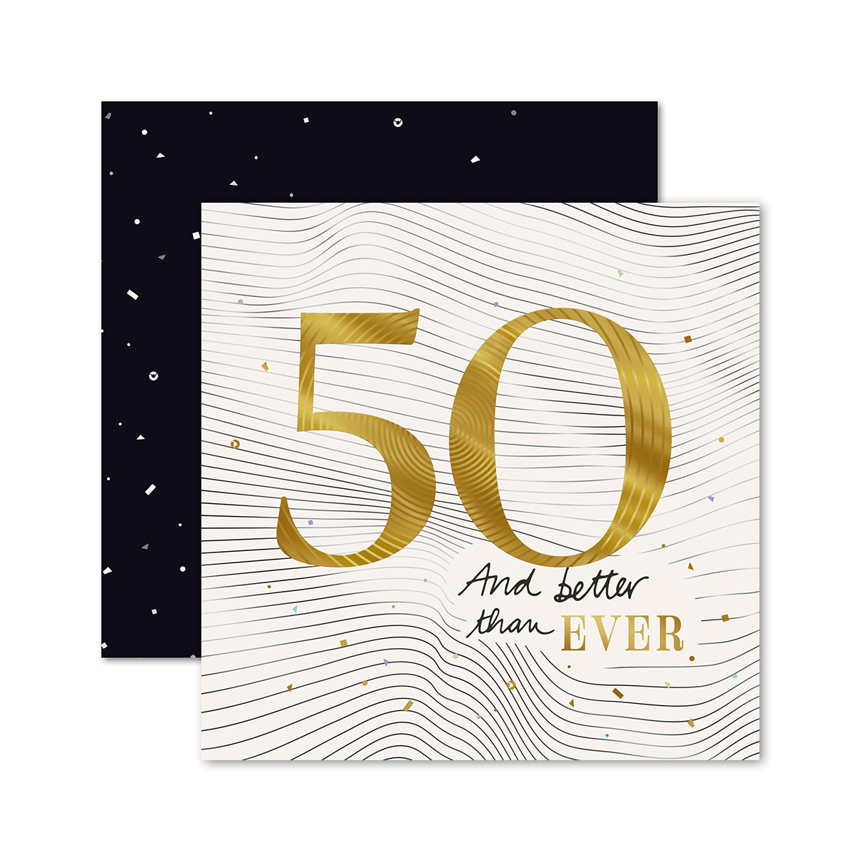 Hallmark 50th Birthday Card - Better Than Ever