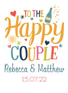 Contemporary Wedding Congrats Editable Fun Text