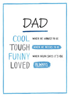 Dad Funny Editable Text Tough Cool