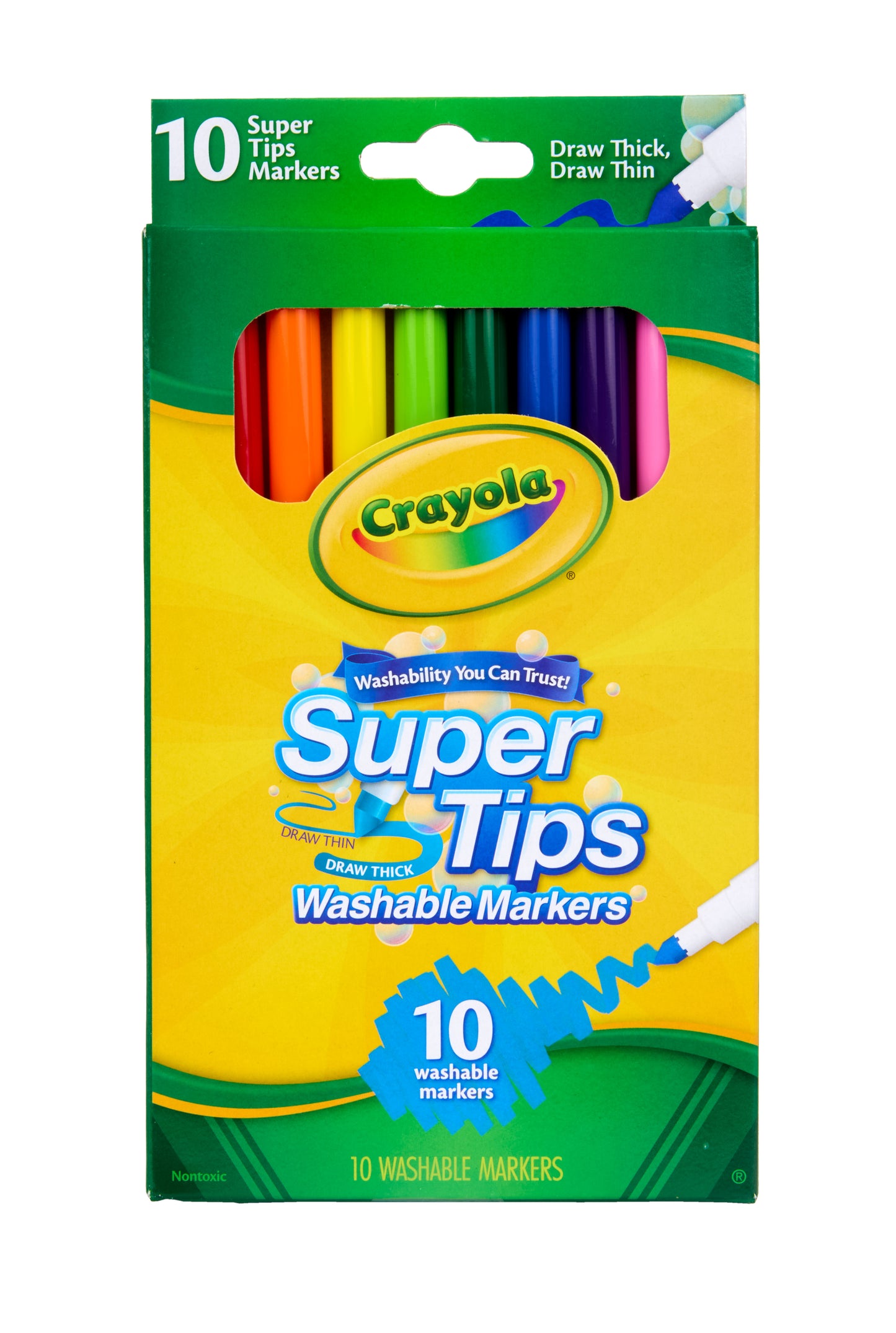 Crayola 10 colour Super Tips Markers