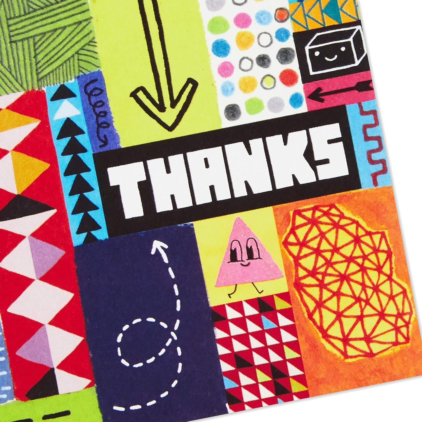 Hallmark Good Mail Thank You Cards Assortment (Box of 12 Modern Greeting Cards)