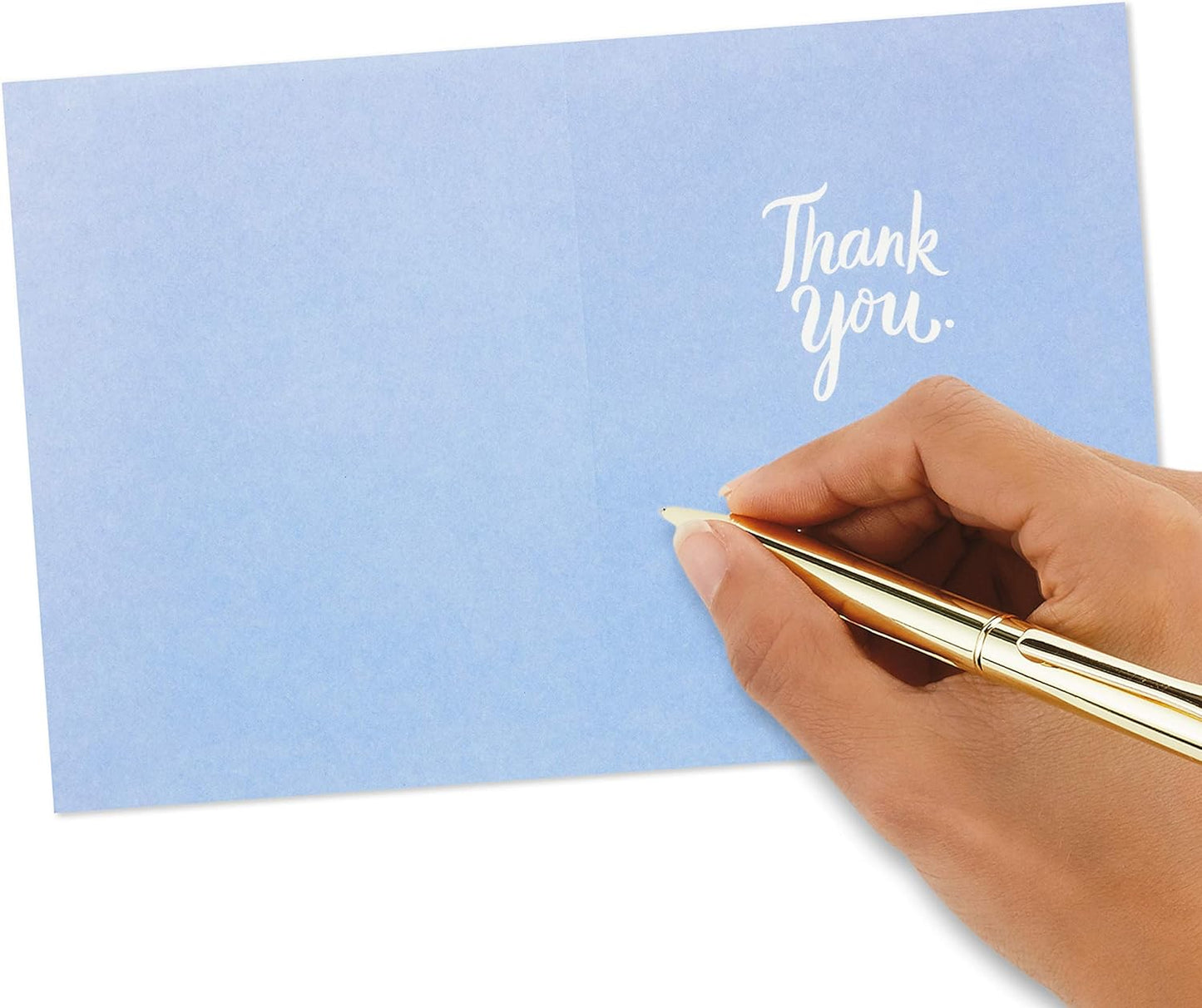 Hallmark Good Mail Thank You Cards Assortment (Box of 12 Modern Greeting Cards)