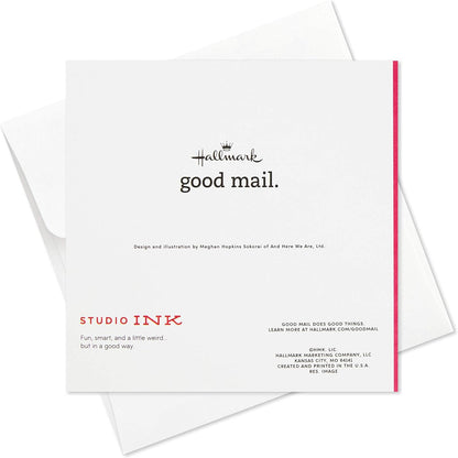 Hallmark Good Mail Thank You Cards Assortment (Box of 12 Modern Greeting Cards)