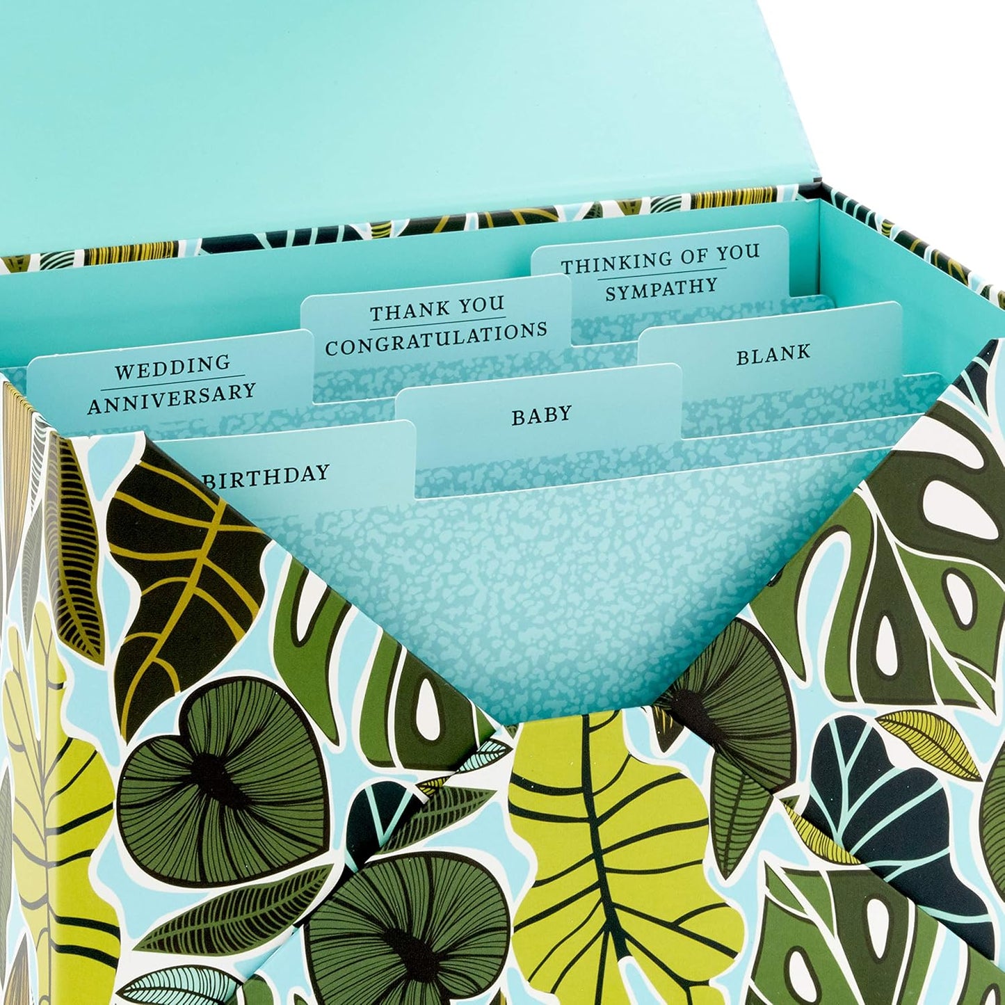 Hallmark Pack of 24 Handmade Assorted Boxed Greeting Cards, Modern Greenery Birthday Cards, Baby Shower Cards, Wedding Cards, Sympathy Cards, Thinking of You Cards, Thank You Cards