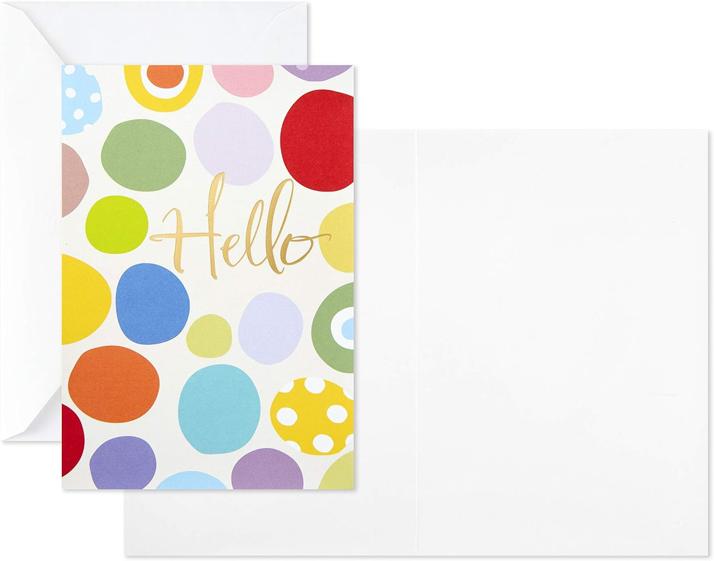 Hallmark Assorted Greeting Card Set (Fun Designs, 12 Cards and Envelopes)