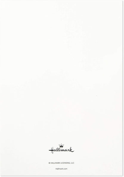 Hallmark Assorted Sympathy Greeting Cards (Flowers, 12 Cards and Envelopes) blank inner side featuring an embossed logo, standard Australian size.