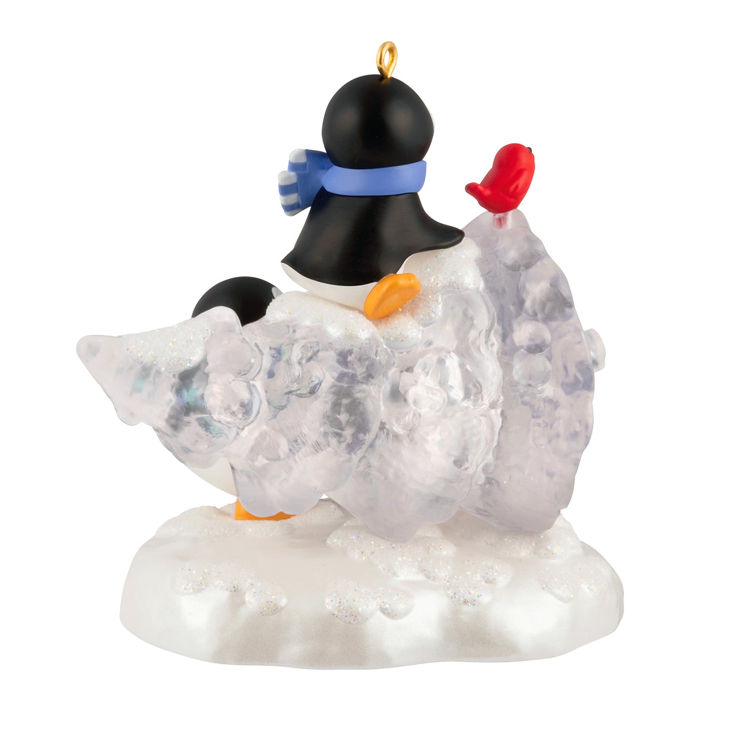 The Perfect Tree — 2026 Hallmark Keepsake Christmas Ornament featuring playful penguins on a snowy base, detailed craftsmanship.