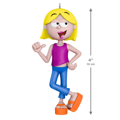 Disney Lizzie McGuire Animated Alter Ego — 2026 Hallmark Keepsake Christmas Ornament, 10 cm tall, showcasing a playful pose with bright colours.