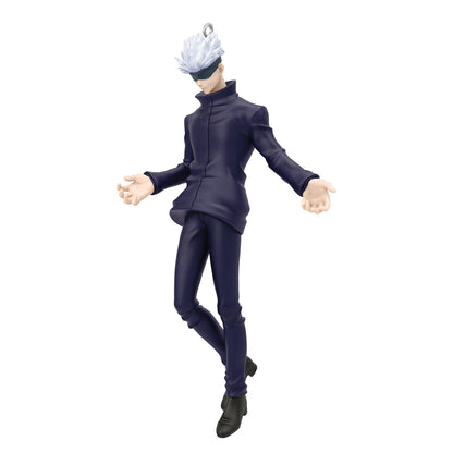 Jujutsu Kaisen Satoru Gojo — 2026 Hallmark Keepsake Christmas Ornament in a stylish pose wearing a high-necked black jacket and pants.