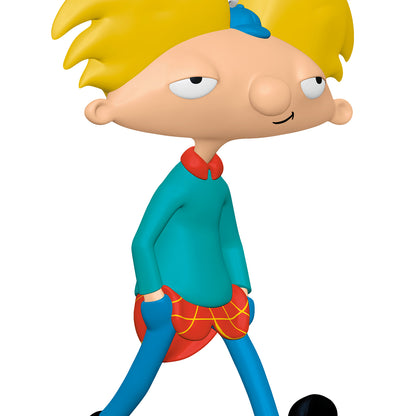 Nickelodeon Hey Arnold! Arnold Shortman — 2026 Hallmark Keepsake Christmas Ornament, featuring Arnold in a teal sweater and red plaid pants.