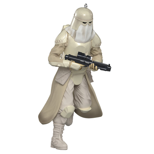 Star Wars: The Empire Strikes Back Snowtrooper — 2026 Hallmark Keepsake Christmas Ornament, detailed figure in arctic gear with blaster, isolated view