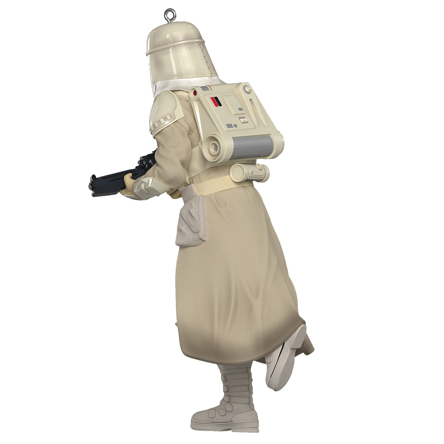 Star Wars: The Empire Strikes Back Snowtrooper — 2026 Hallmark Keepsake Christmas Ornament in action pose, detailed costume and weapon.