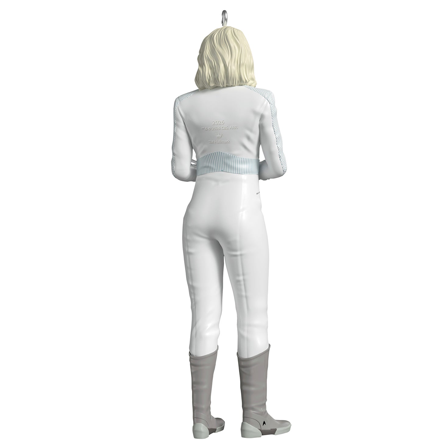 Star Trek: Strange New Worlds Nurse Christine Chapel — 2026 Hallmark Keepsake Christmas Ornament, rear view, detailed design, holiday décor.