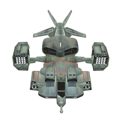 Aliens UD-4L "Cheyenne" Dropship — 2026 Hallmark Keepsake Christmas Ornament, detailed top view, showcasing weaponry and design.