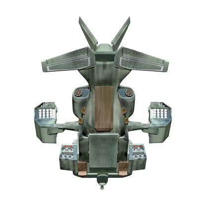 Aliens UD-4L "Cheyenne" Dropship — 2026 Hallmark Keepsake Christmas Ornament, detailed overhead view of tactical aircraft design.