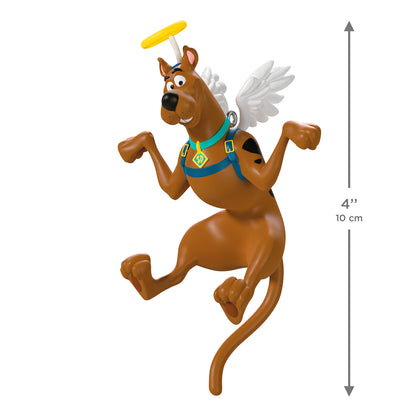 Scooby-Doo™ I've Been Good This Year — 2026 Hallmark Keepsake Christmas Ornament, detailed design, 10 cm height, poses with angel wings and halo