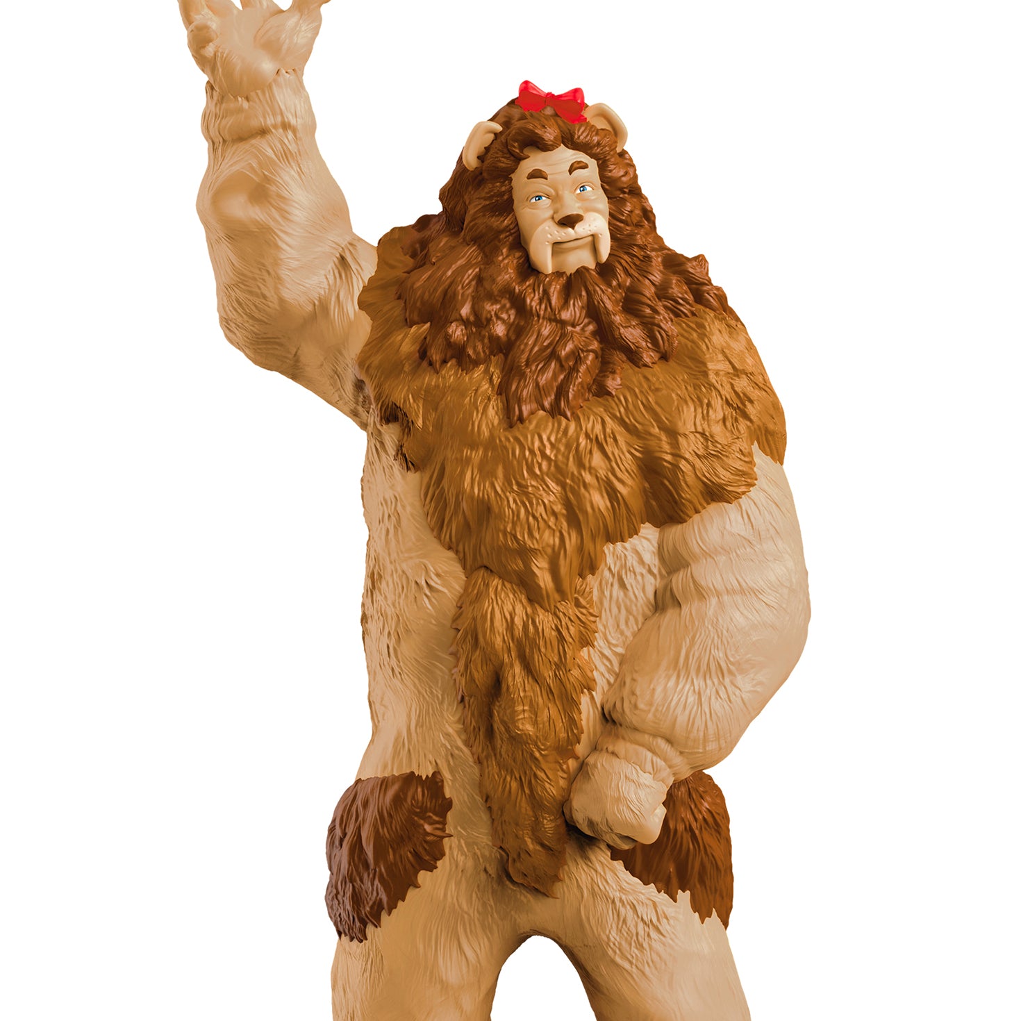 The Wizard of Oz™ Cowardly Lion — 2026 Hallmark Keepsake Christmas Ornament, detailed figurine with a bushy mane, in a standing pose.