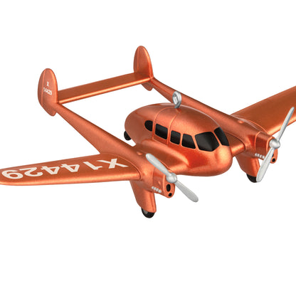 Sky's the Limit Crusader AG-4, 30th in the Series — 2026 Hallmark Keepsake Christmas Ornament in copper with spinning propellers