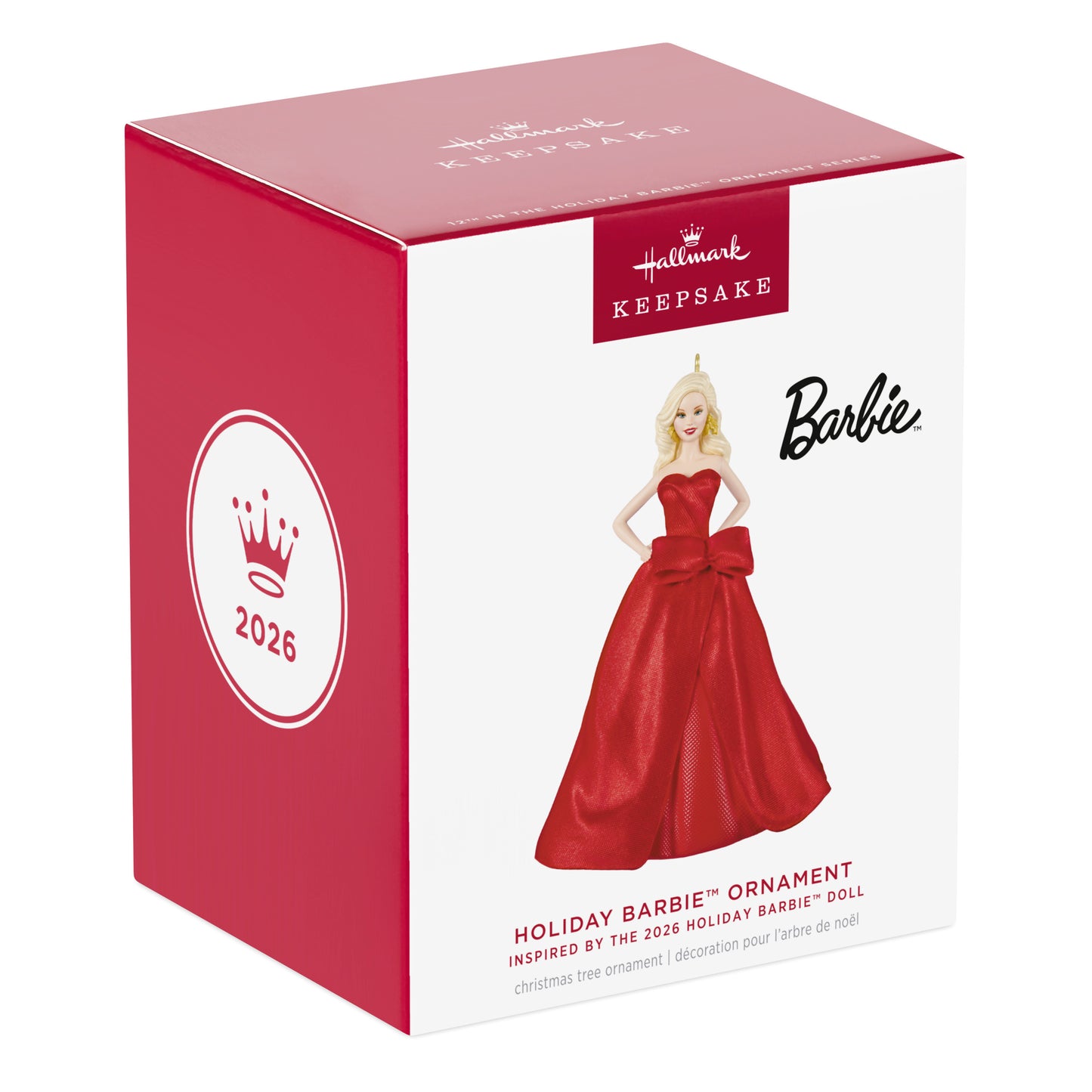 2026 Holiday Barbie™ Ornament — 2026 Hallmark Keepsake Christmas Ornament