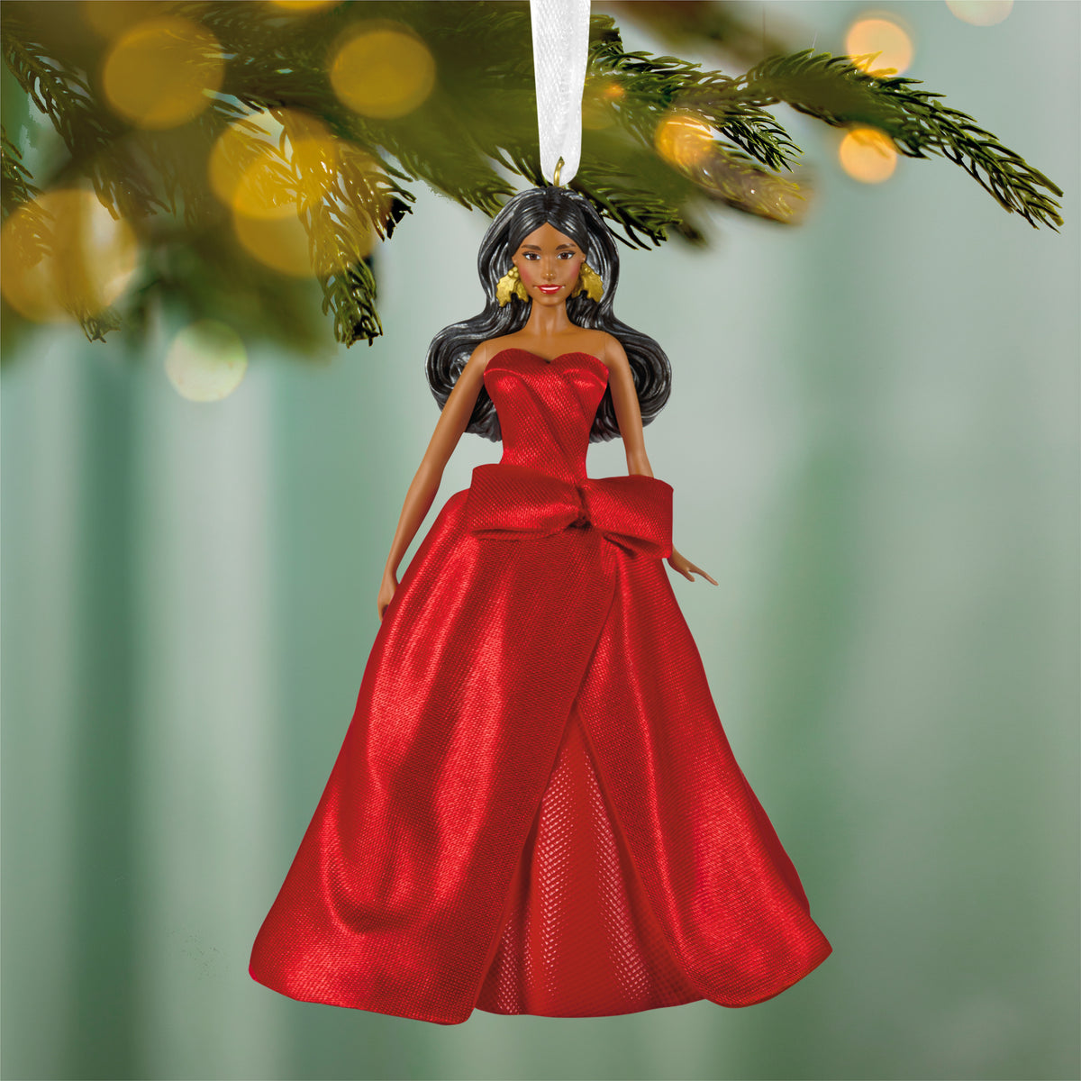 2026 Latina Holiday Barbie™ Ornament — 2026 Hallmark Keepsake Christmas Ornament