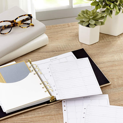 Hallmark Refillable Address Book (Cream)