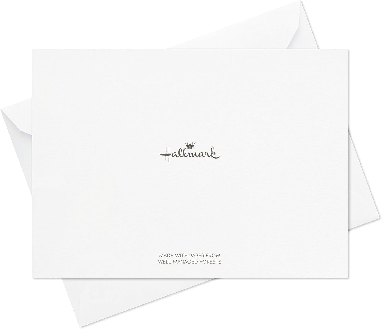 Hallmark Thank You Cards Assortment, Black and Gold Foil (50 Thank You Notes with Envelopes for Weddings, Interviews, and More)