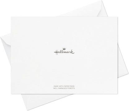 Hallmark Thank You Cards Assortment, Black and Gold Foil (50 Thank You Notes with Envelopes for Weddings, Interviews, and More)