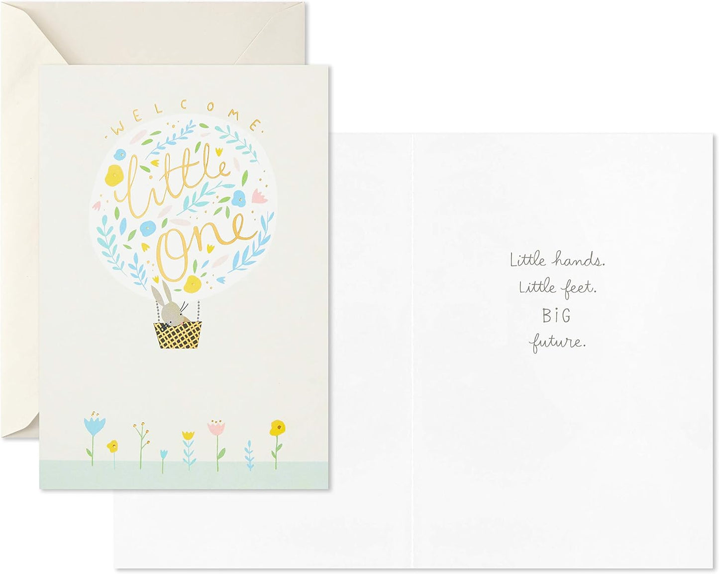 Hallmark Baby Shower Cards Assortment, 12 Cards with Envelopes (Rabbits, Animals, Baby Boys, Baby Girls)