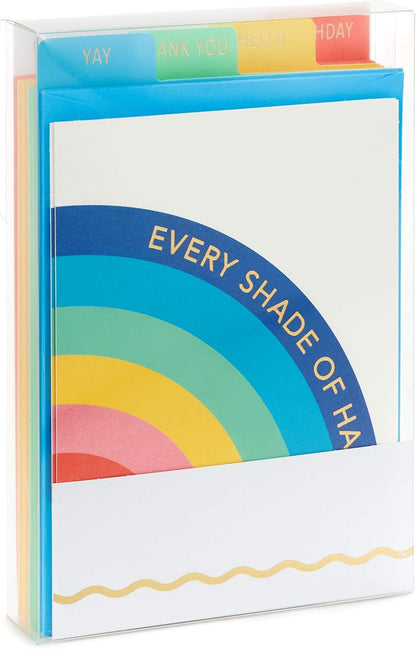 Hallmark All Occasion Crayola Greeting Cards Assortment (Pack of 20) Birthday, Thank You, Blank