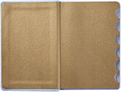 Hallmark Hardcover Address Book (Blue Chambray)