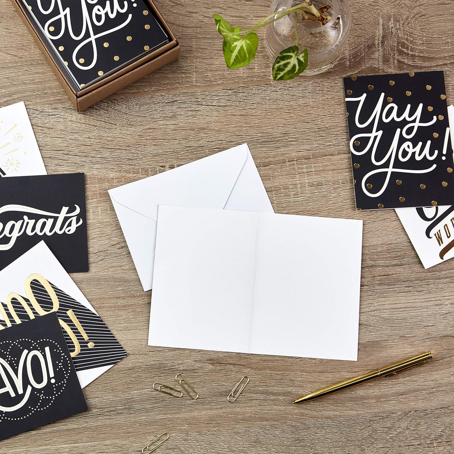 Hallmark Congratulations Card and Graduation Card Assortment (Boxed Set of 24 Cards with Envelopes)