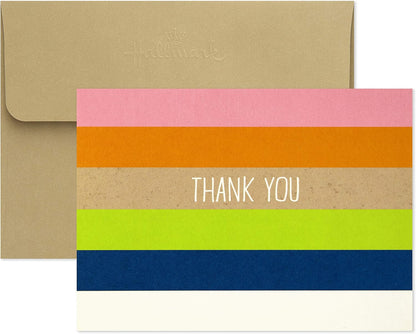 Hallmark Notecards (Stripes, Dots, Flowers, 40 Cards and Envelopes)