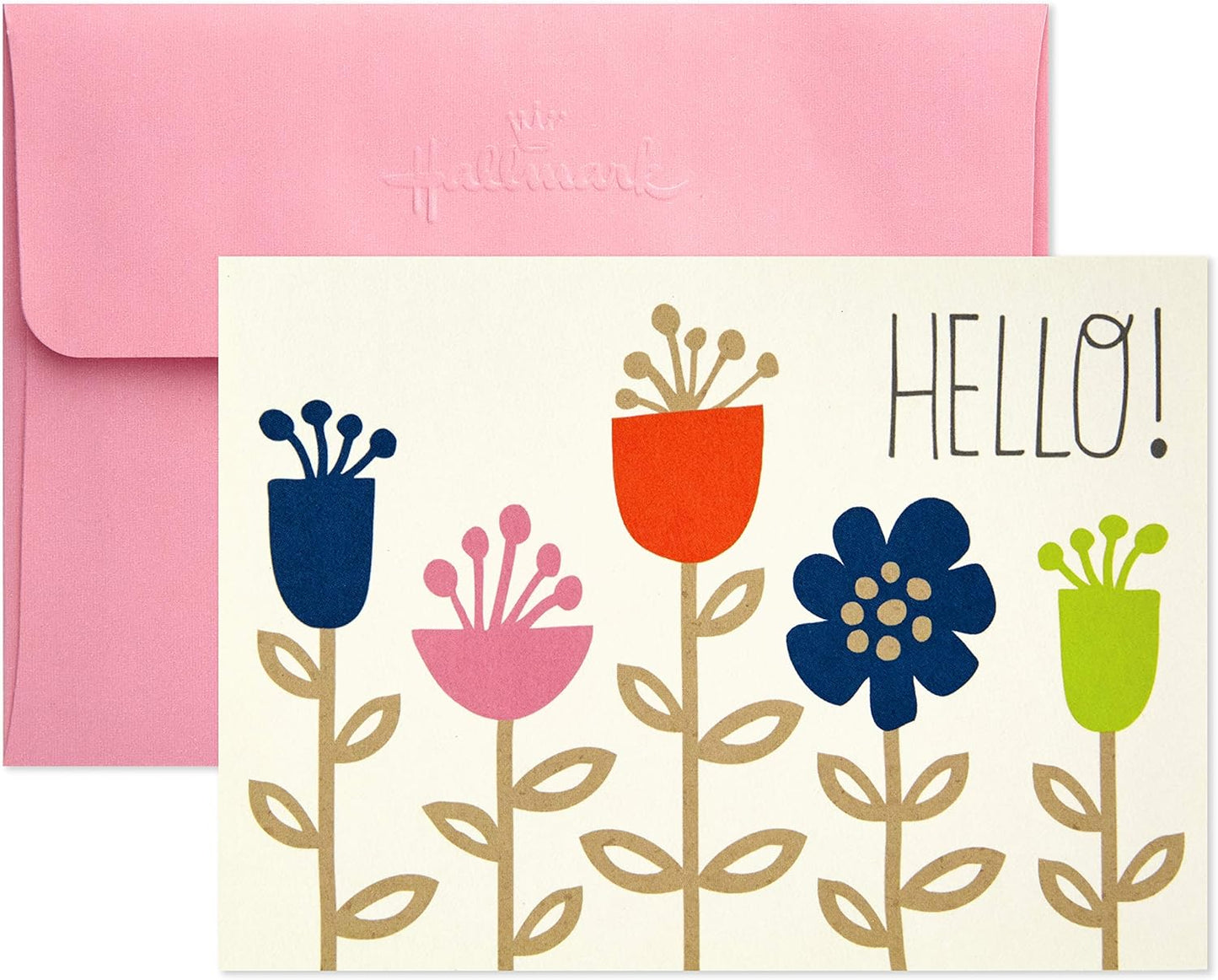 Hallmark Notecards (Stripes, Dots, Flowers, 40 Cards and Envelopes)