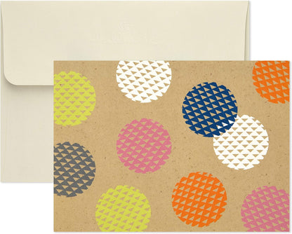 Hallmark Notecards (Stripes, Dots, Flowers, 40 Cards and Envelopes)