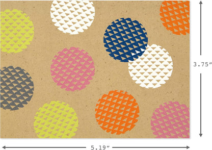 Hallmark Notecards (Stripes, Dots, Flowers, 40 Cards and Envelopes)